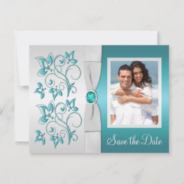 Svarskort II för marina vatten och Silver Inbjudningar