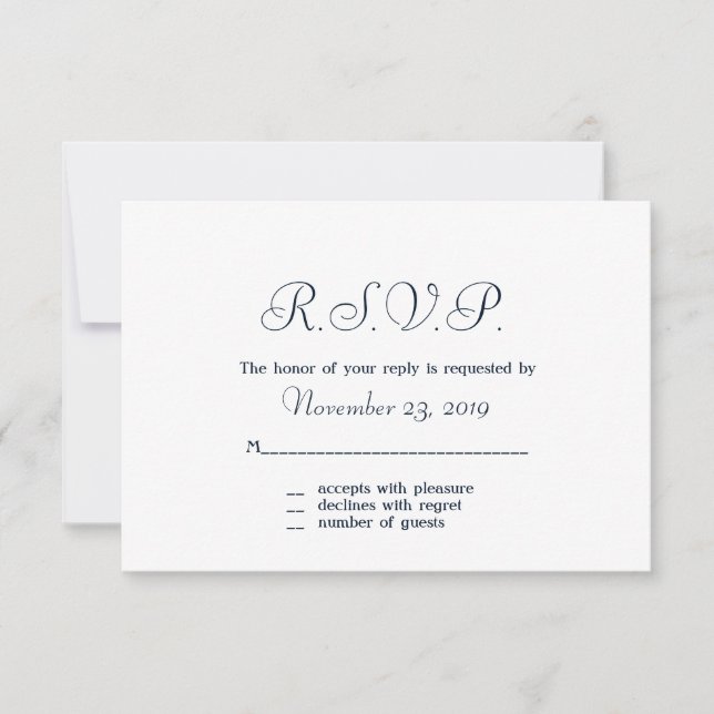 Svarskort land Snöre och Denim OSA Kort (Framsida)