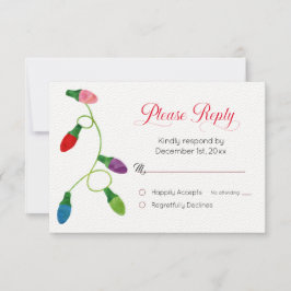 Svarskort Ljus Bröllop i julklapp