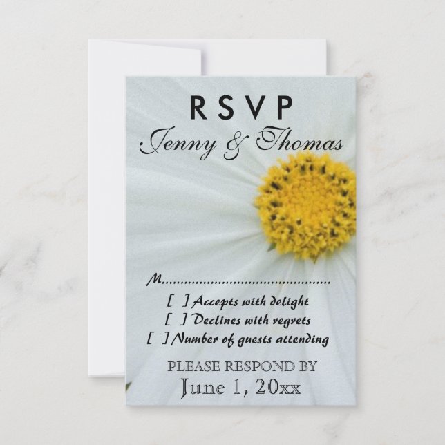 Svarskort RSVP OSA Kort (Framsida)