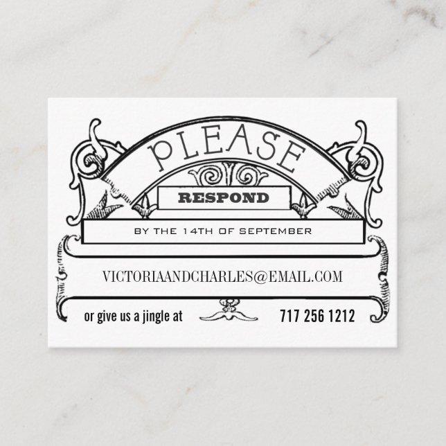 Svarsmeddelande via kalkboard, e-post eller telefo tilläggskort (Framsida)