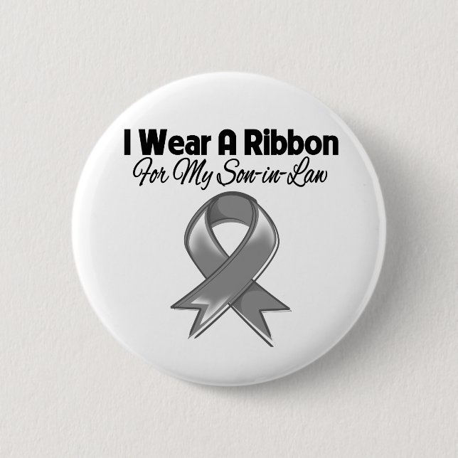 svärson - I Bära A Grått Ribbon Knapp (Framsida)