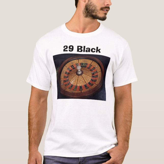 svart 29 tee shirt (Framsida)