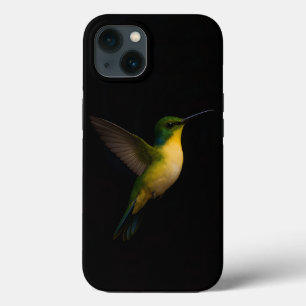 Svart 4 Luxe Apple iPhone 13 Fodral Flytande fågla