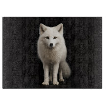 Svart 4 Luxe Glasbräda Ivory Arctic Fox