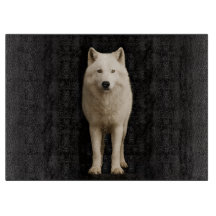 Svart 4 Luxe Glasbräda Ivory Arctic Wolf