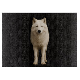 Svart 4 Luxe Glasbräda Ivory Arctic Wolf