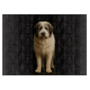 Svart 4 Luxe Glasbräda Mioritic Shepherd