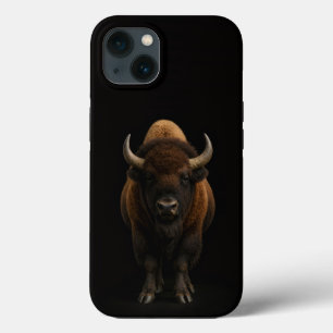 Svart 4 Luxe iPhone 13, Amerikansk Bison