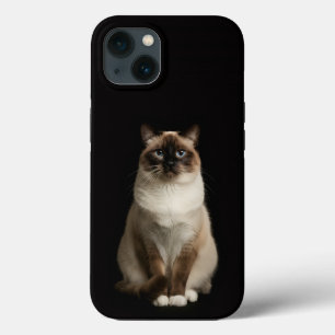 Svart 4 Luxe iPhone 13, Burmeser Katt