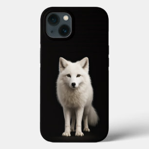 Svart 4 Luxe iPhone 13, Elfenbensfärgad Fjällräv
