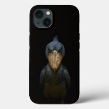 Svart 4 Luxe iPhone 13, Exotisk Skofågel
