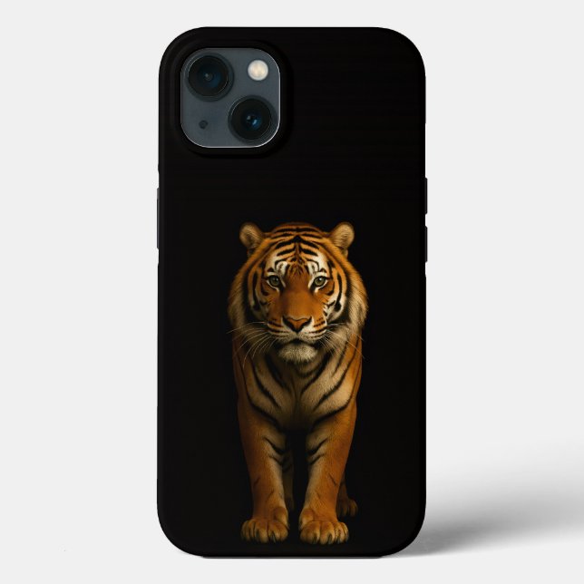 Svart 4 Luxe iPhone 13, Noble Tiger (Baksida)