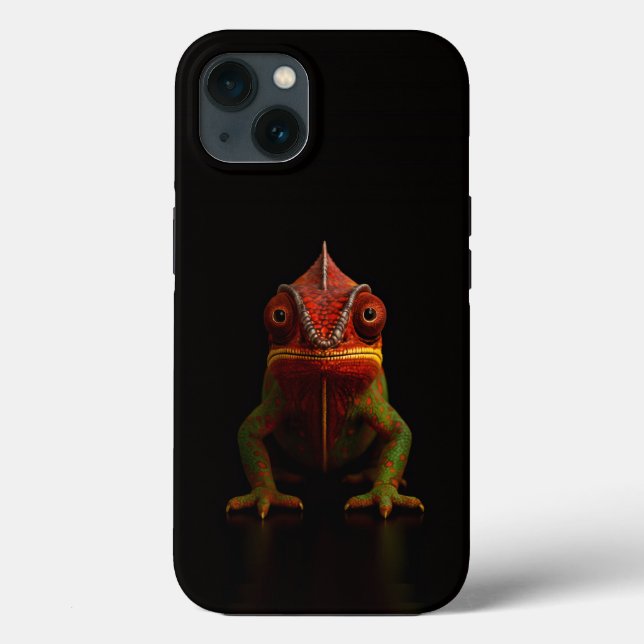 Svart 4 Luxe iPhone 13, Panther Chameleon  (Baksida)
