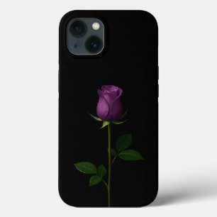 Svart 4 Luxe iPhone 13, Royal Violet Rose