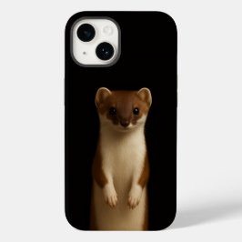 Svart 4 Luxe iPhone 14-fodral, Elegant Vessla