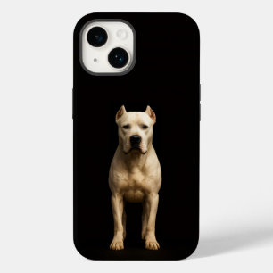 Svart 4 Luxe iPhone 14 Mate, Bold Dogo Argentino