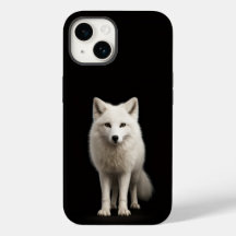 Svart 4 Luxe iPhone 14 Mate, Elfenbensfärgad Fjäll