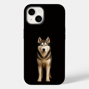 Svart 4 Luxe iPhone 14 Mate, Icy Elite Husky