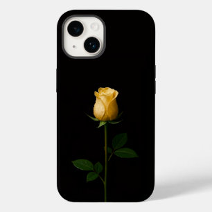 Svart 4 Luxe iPhone 14 Mate, Solbelyst Gul Ros