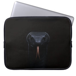 Svart 4 Luxe laptopsleeve, Black Mamba Laptop Fodral
