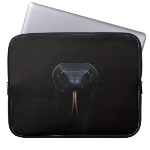 Svart 4 Luxe laptopsleeve, Black Mamba Laptop Fodral