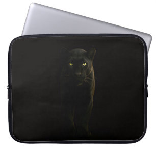 Svart 4 Luxe Laptopsskydd, Svart Panter Laptop Fodral