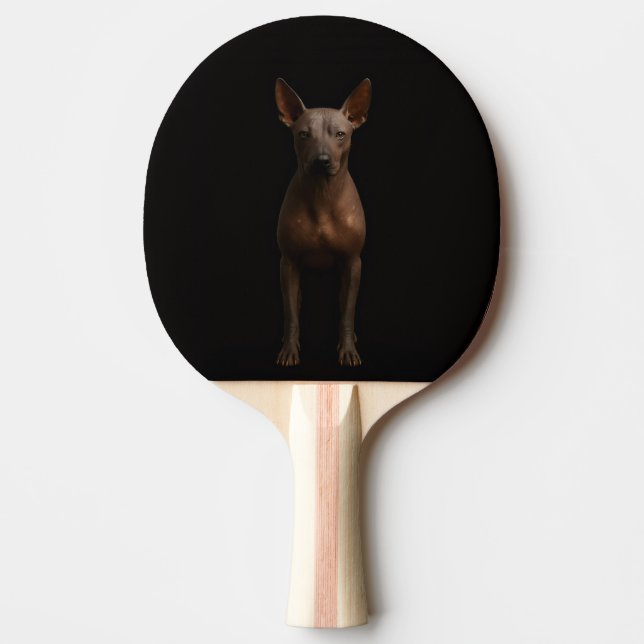 Svart 4 Luxe ping pong-paddle, Argentina Pila Dog Pingisracket (Framsidan)