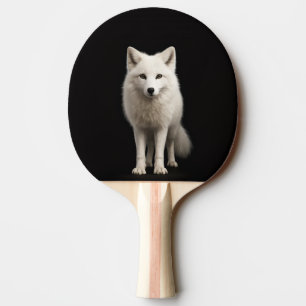 Svart 4 Luxe ping pong-paddle, Elfenbensfärgad Fjä Pingisracket