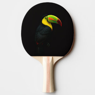 Svart 4 Luxe ping pong-paddle, Keel Billed Tucan Pingisracket
