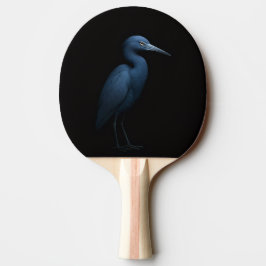 Svart 4 Luxe ping pong-paddle, Little Blue Heron Pingisracket