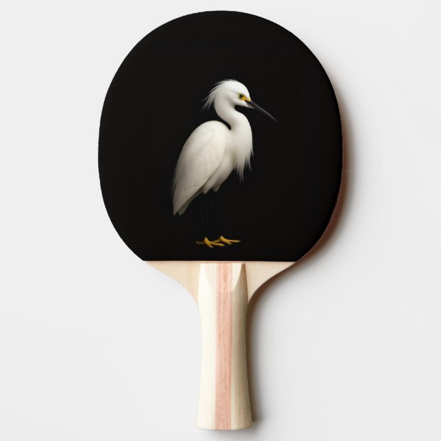 Svart 4 Luxe ping pong-paddle, Snöhäger Pingisracket (Baksidan)