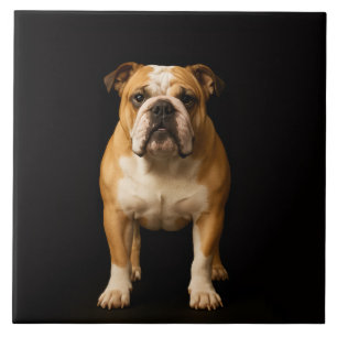 Svart 4 Luxe-platta med Stamina Bulldog Kakelplatta