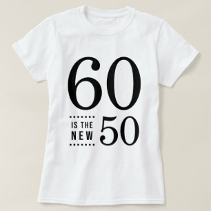 Svart 60-årsjubileum är de nya 50 t shirt