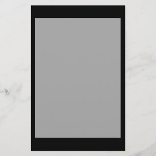 svart 8 x 11 design din egen produkt brevpapper