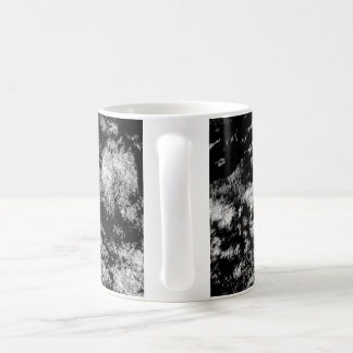 Svart abstrakt design kaffemugg
