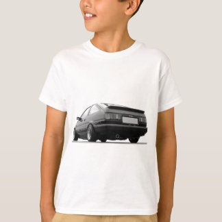Svart AE86 & vit Tee Shirt