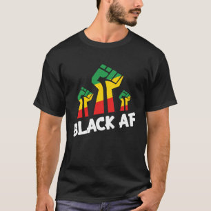 Svart AF Svarta historiemånaden Kultur Självförtro T Shirt