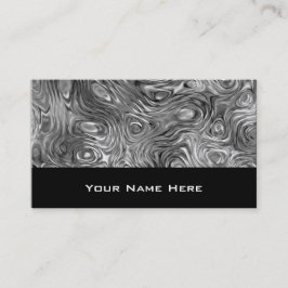 Svart affärskort av moln visitkort