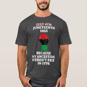 Svart afrikansk Flagga P T Shirt