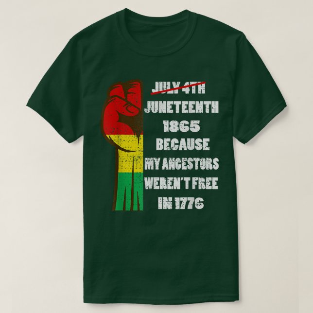 Svart afrikansk  t shirt (Design framsida)