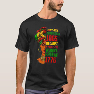 Svart afrikanska historiens 70-årsjubileum t shirt