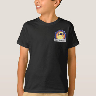 Svart agentskjorta t shirt