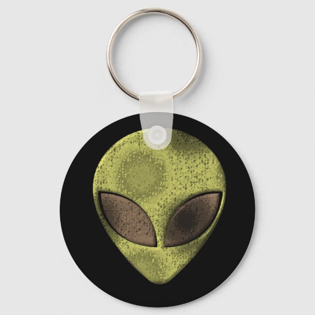 Svart alienation-nyckelkedja nyckelring (Framsida)