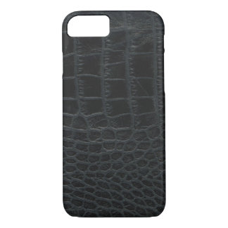 Svart Alligator Skin iphone case