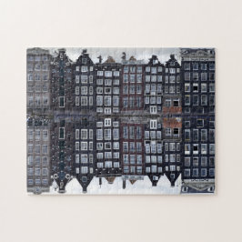 Svårt Amsterdam Houses Jigszles Puzzles Pussel