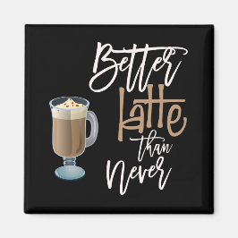 Svart än svart Roligt av kaffeoffert utan Magnet
