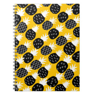 Svart ananas anteckningsbok