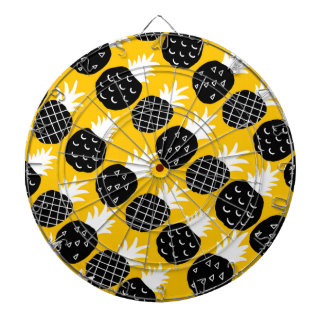 Svart ananas darttavla
