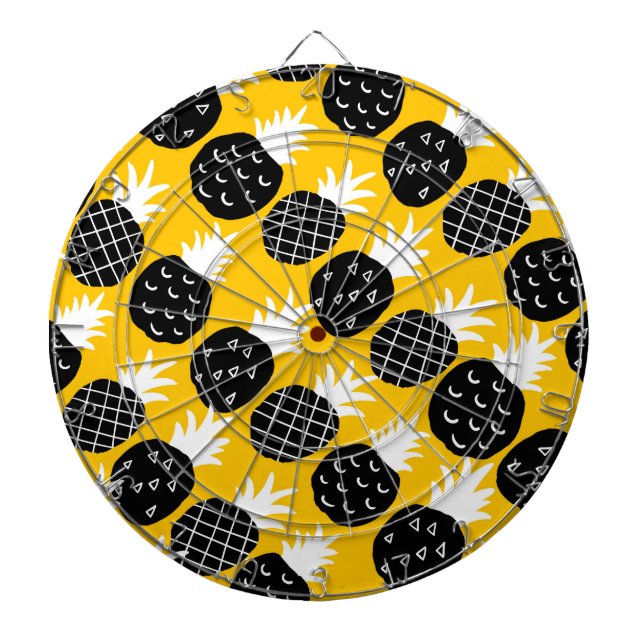 Svart ananas darttavla (Framsidan)
